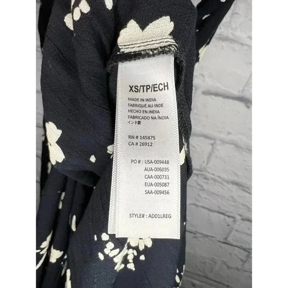 AMUSE SOCIETY Regency Off the Shoulder Midi Dress Floral Print size XS - Picture 10 of 11